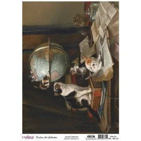 Model DK006 Deluxe Art Collection Pirinç Dekopaj 60x84cm